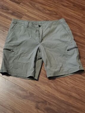 Calvin Klein Olive Green Cargo Shorts